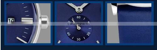 fashion man quartz leather japan movt quartz 3 atm water resistant watch