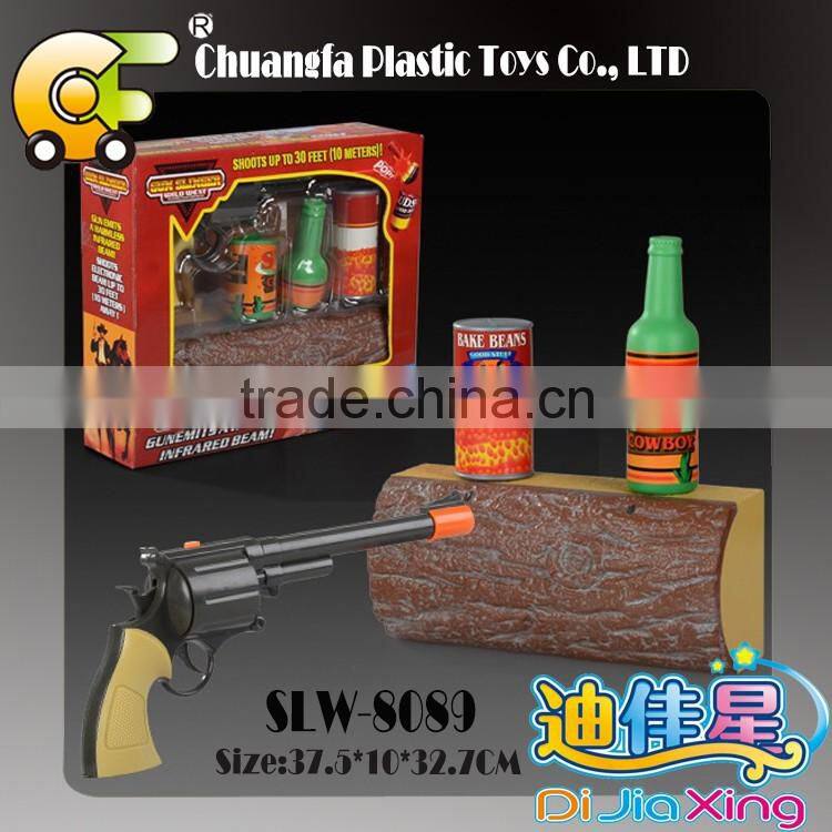 2016 hot Electric toys- indoor target game shooting gun set