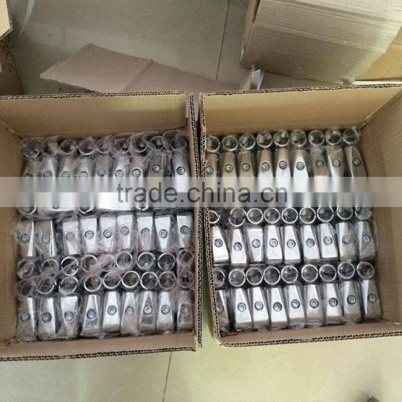 25mm round tube pipe fittings pipe connector pipe clamp