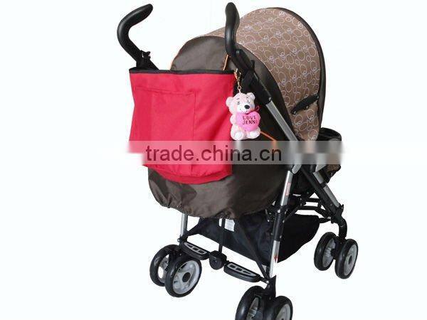Cheap baby stroller hanging mesh bag