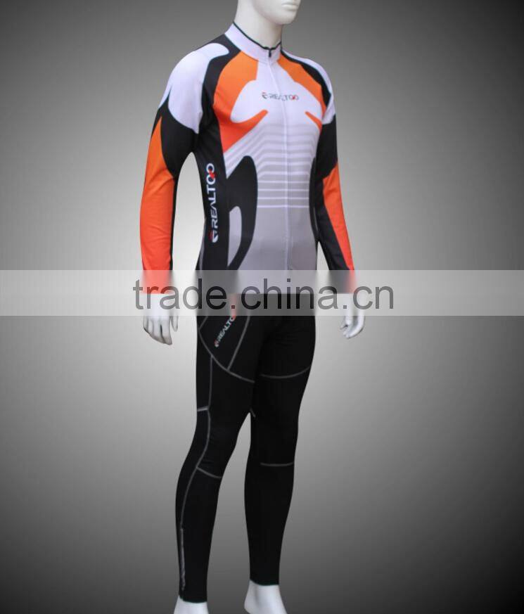 2015 China Cheap Small Order Long Sleeve Sublimation Cycling Wear