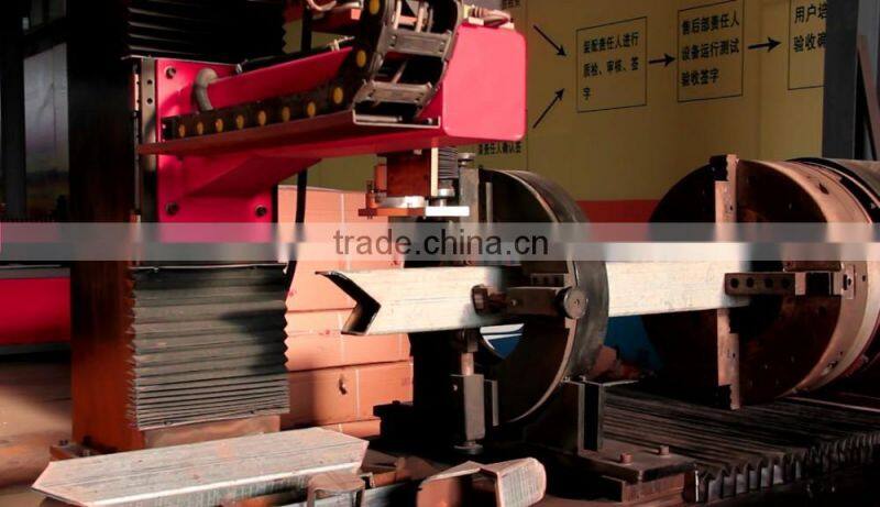 square and rectangular tube cnc plasma cutting machine