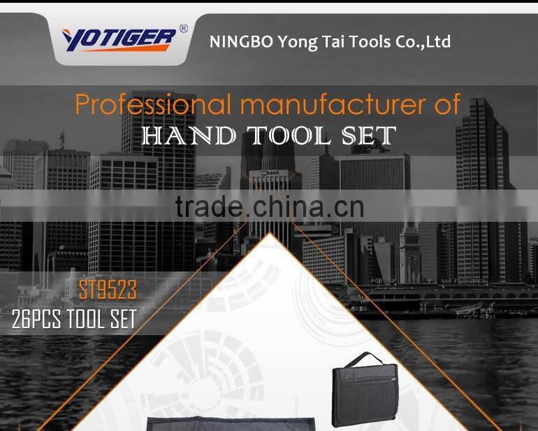 26Pcs Mini Tool Kit, Folding Tool Bag with Combined Tools for Promotion