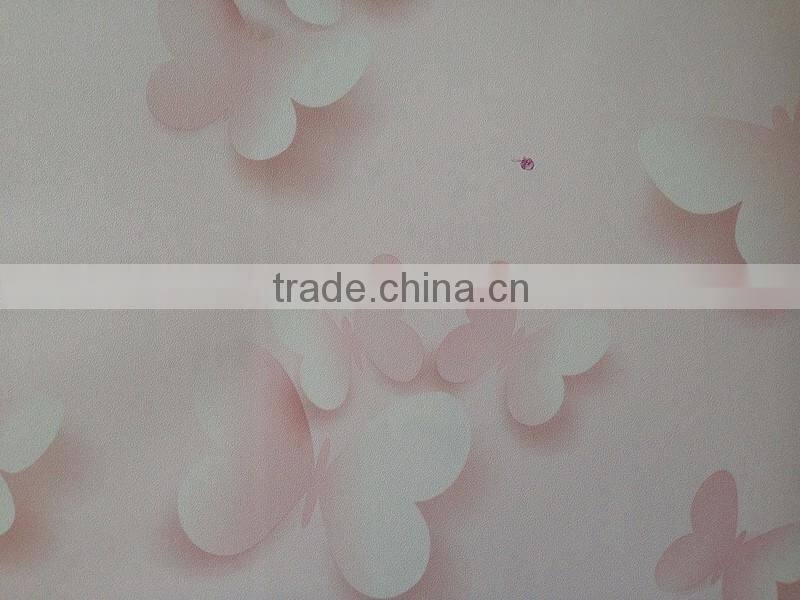 butterfly paintings vinyl wallpaper