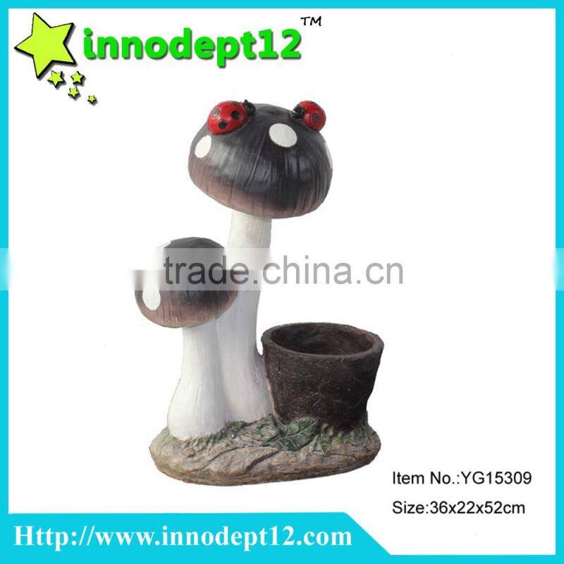 Wholesale home & garden decoration, mushroom flower pot