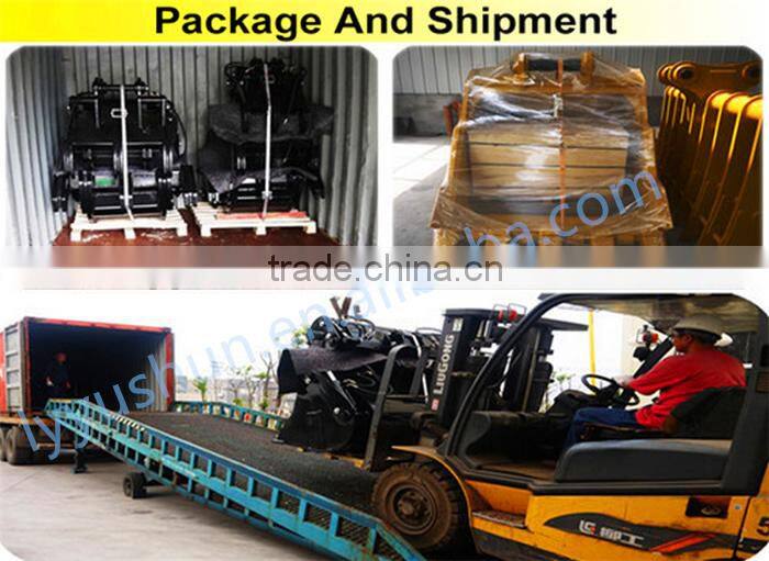 China High Performance-Cost 3T Wheel Loader Side Dump Bucket 1.4M3 For SDLG LG933L Wheel Loader