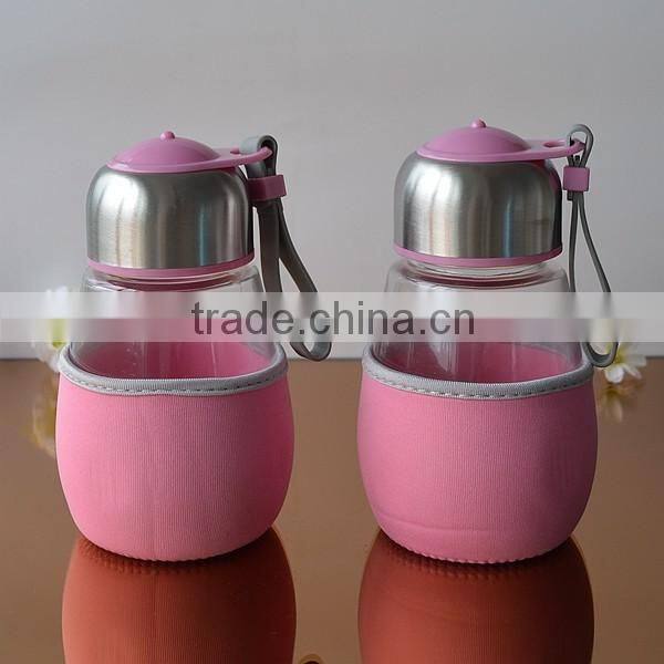Festival promotional glass bottle