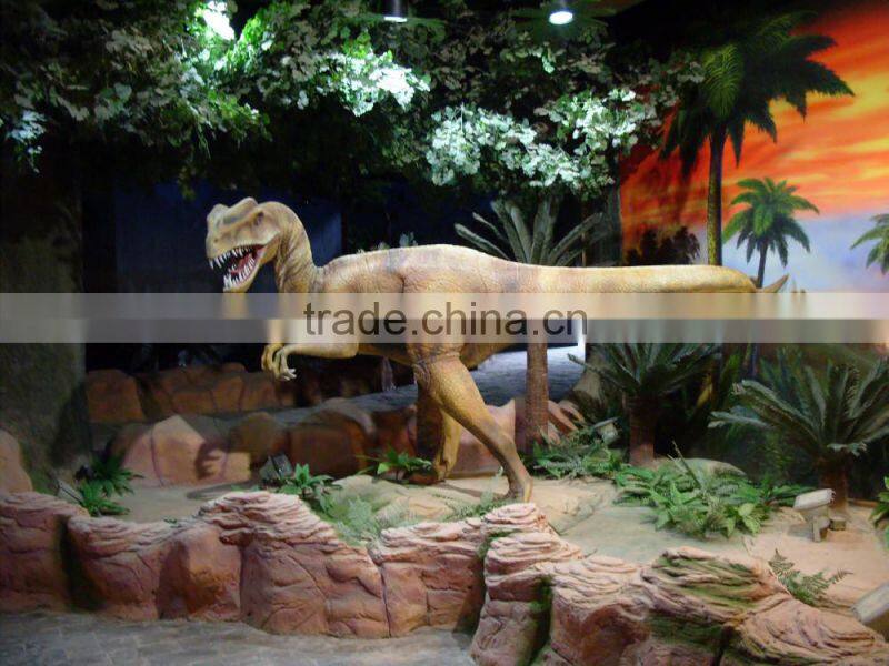 Metal Dinosaur sculpture