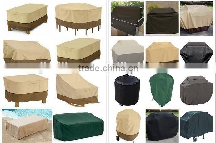 Patio Furniture Cover. Garden Small Round Table Weather Protection Polyethylene Cover