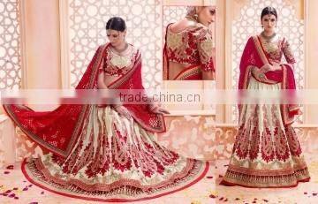 Ideal Embroidered Work A Line Lehenga Choli/indian lehenga online shopping