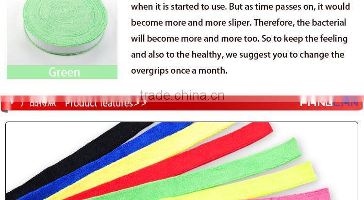 Wholesale Tennis/Badminton Racket Towel Grips Accept Customized LOGO and Colors