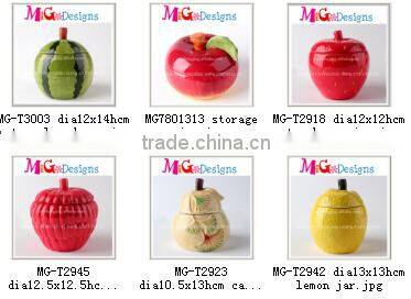 White Ceramic Skull Pot Without Lid Cute Paint OEM