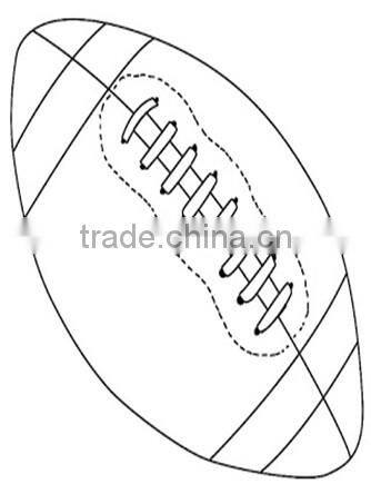 official size and weight football wholesale American Football for competition soccer ball