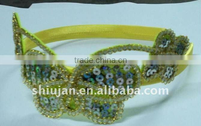 Decorative hairpin with butterfly