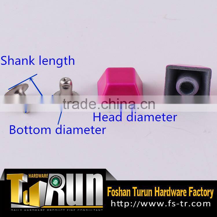 Custom iron grommet jeans rivets buttons