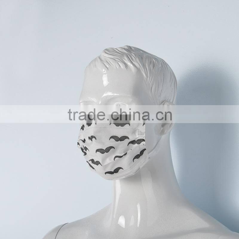 food industry disposable printed paper face mask
