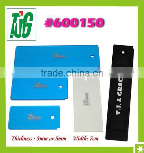 Rectangle Shaped Metal Snow Scraper, Ice Scraper