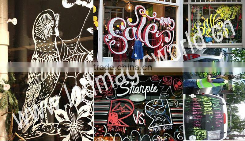 Innovative Amazon water based liquid chalk ink dry erasable ceramic marker pen