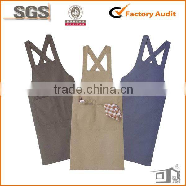 fashion cross back bib work apron
