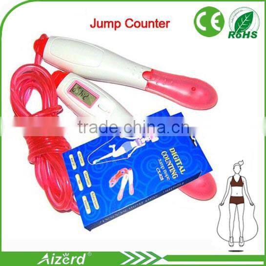 digital beaded count jump rope handle