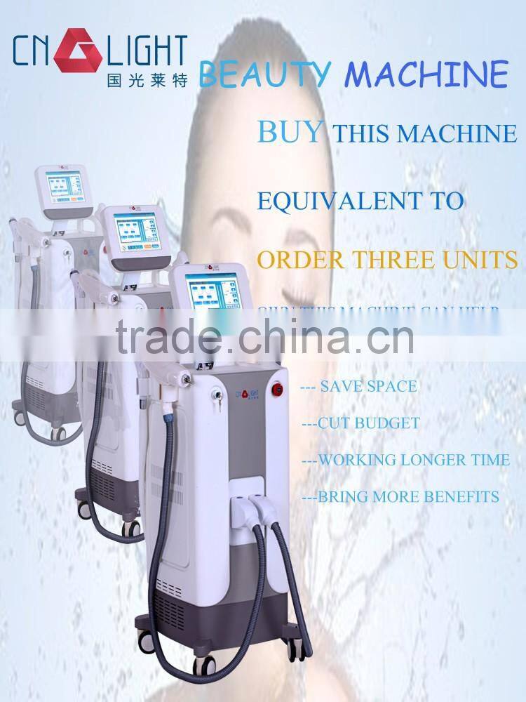 Sales discount diode ipl hair removal facial whitening multifunctional machine