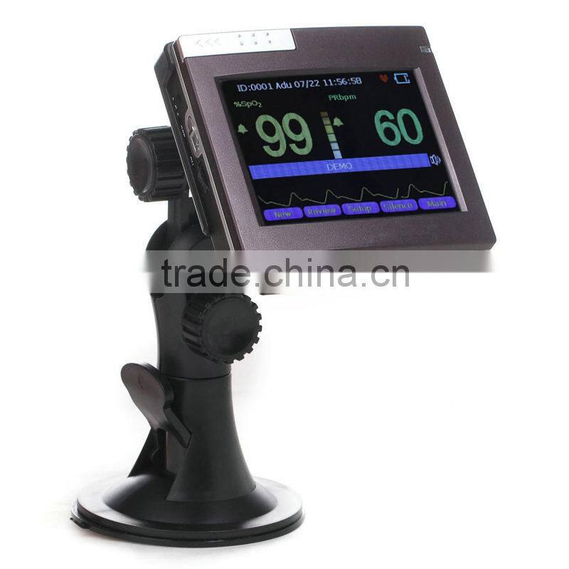 Touch Screen Color TFT Handheld Pulse Oximeter with Free Software - Spo2 Monitor Pulse oximeter(PM-60A)-Shelly