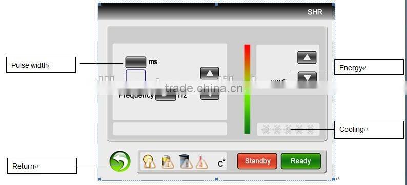 2016 SHR IPL 10Hz Fast Hair Removal ipl shr laser machine