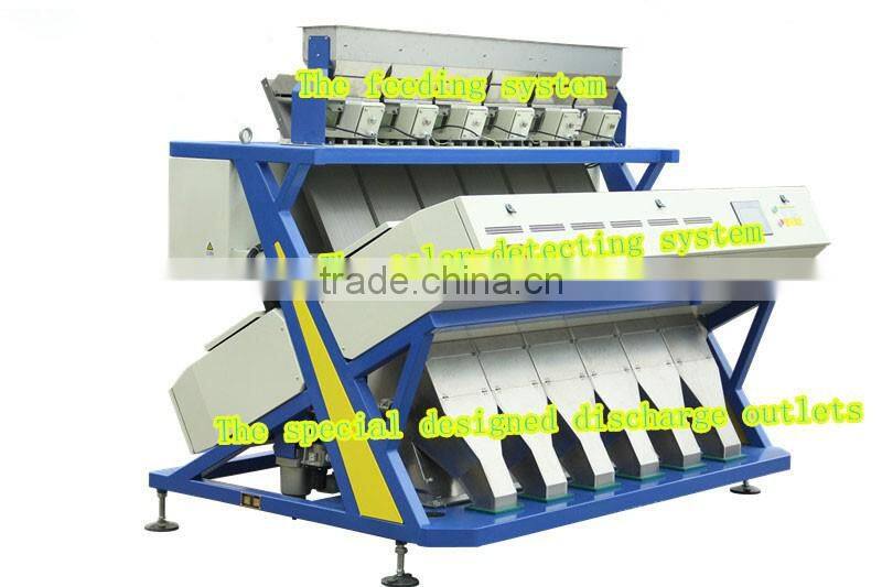 New arrival 5000+ pixel CCD color sorter , CE & ISO approved CCD color sorter