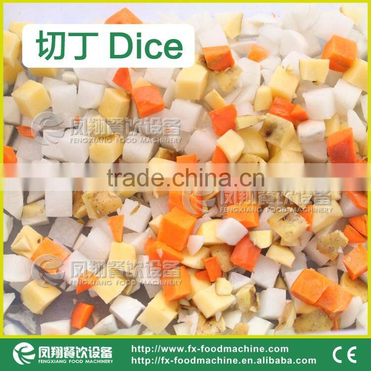 Practical Multi-functional Root Vegetable Cutter Dicing Machine and Leaf Vegetable Cutting Machine
