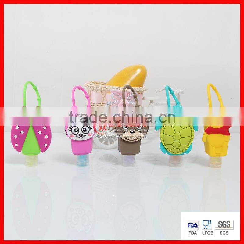 New Multi Style Outdoor Travel Portable Silicone Hold Hand Sanitizer Bottle