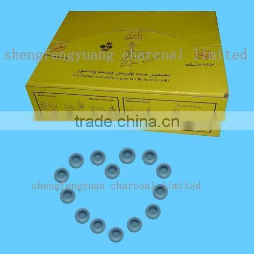 hotsale 40mm round charcoal for hookah