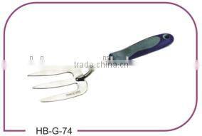 on sale made-in-China manual farming cultivator mini tractor ditch digger carbon fork