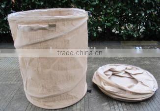 hessian jute pop up bag