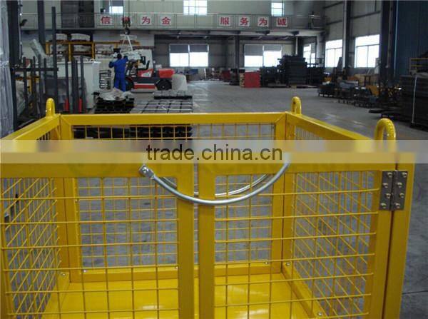 crane and overhead lifting goods cages