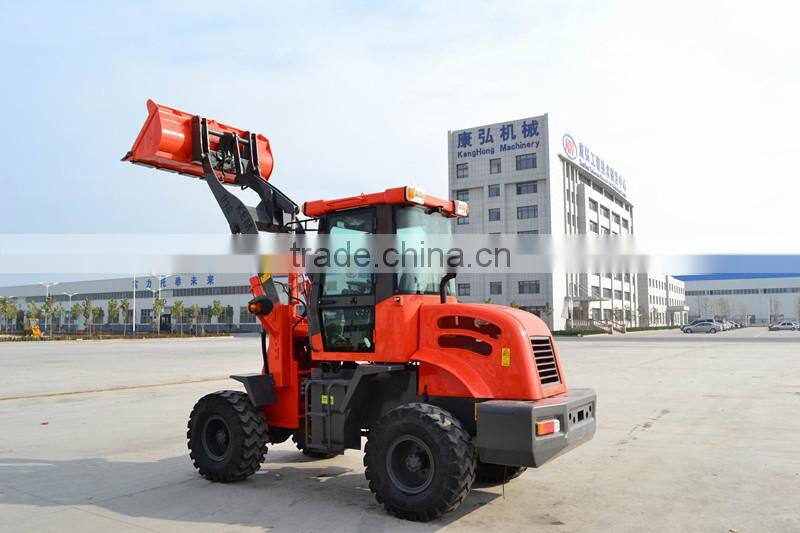 wheel loader 1.6 tons ZL16F 2 years guarantee lowest price hot sale in 2015