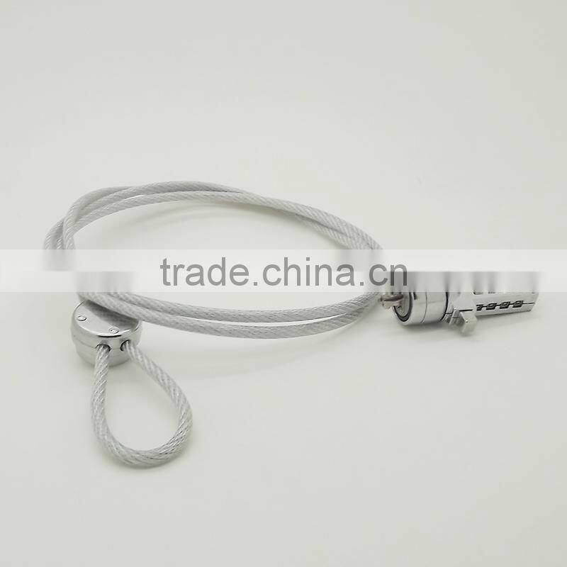 1.2m security laptop Notebook PC Lock Cable Chain with Password