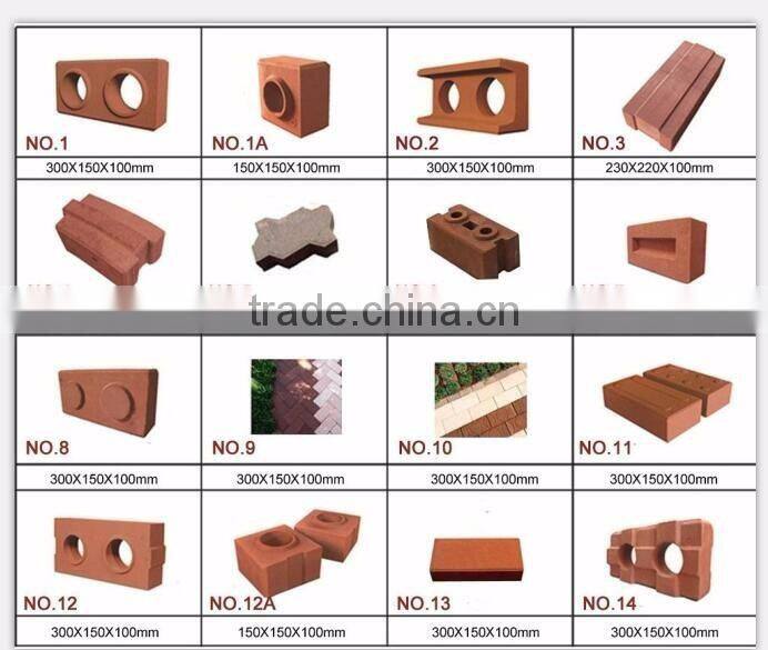 QMR 2-40 manual interlocking clay brick making machine