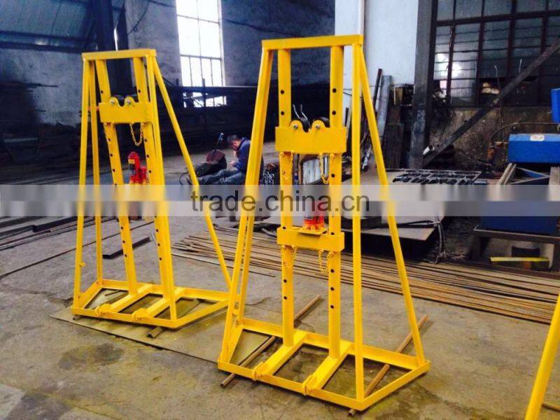 5 Ton/10 Ton Hydraulic Cable Drum Stand/Cable Jack Stand