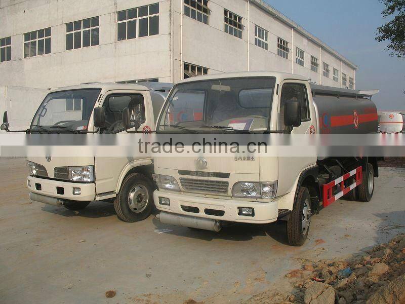 DongFeng mini fuel tanker truck,fuel tank truck diesel tank