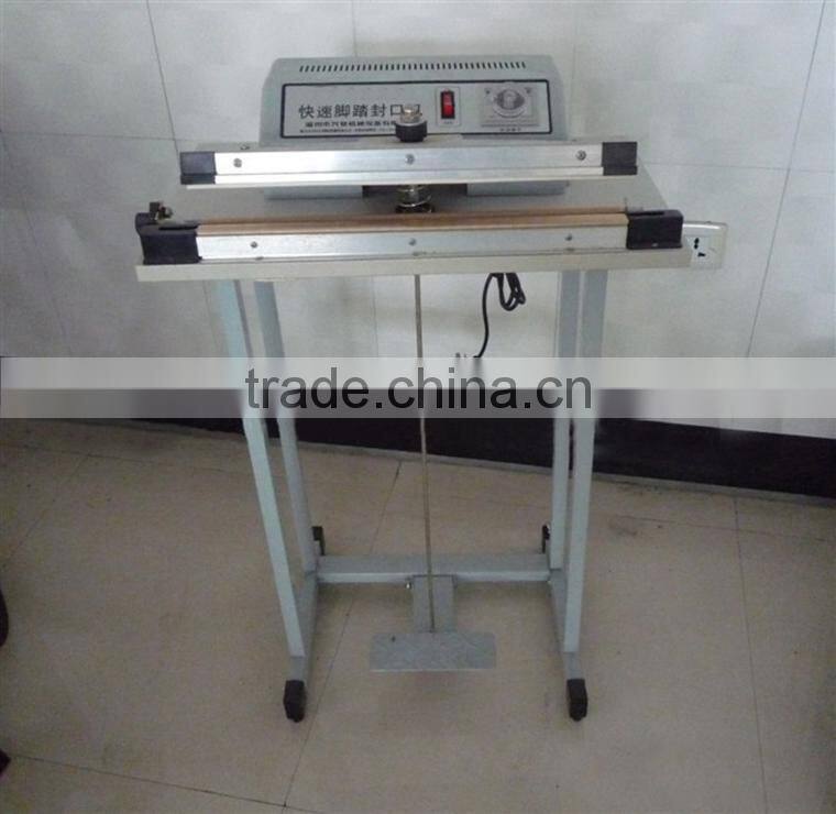 ORSAI-600 foot Pedal Sealing Machine for shops, homes and some workplaces.