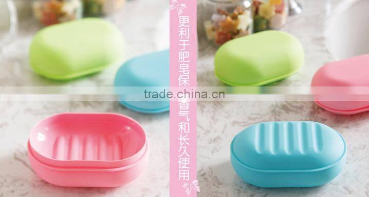 Soap Dish Case Holder Container Box F Home Travel Outdoor Hiking Camping Plastic