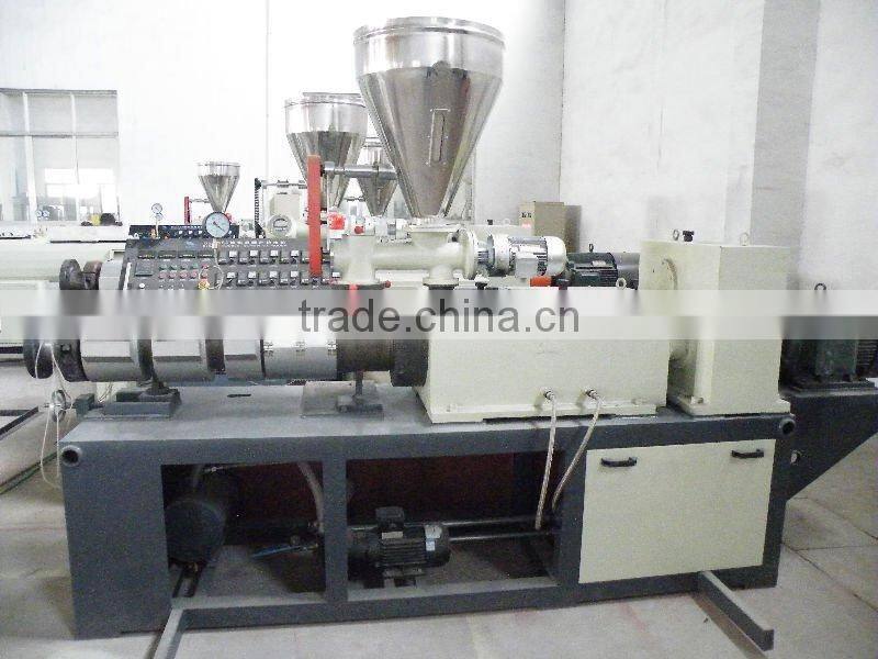 hdpe double wall corrugated pipe making machine