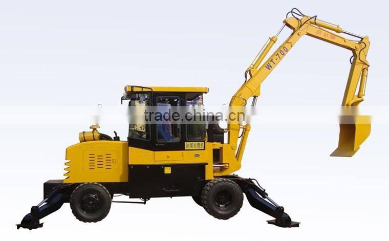 WZ25-20 tunnel dedicated backhoe loader/basement dedicated backhoe loader
