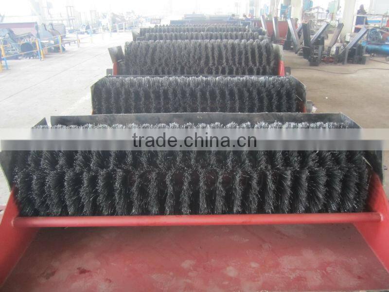 mini street sweeper for skid steer loader