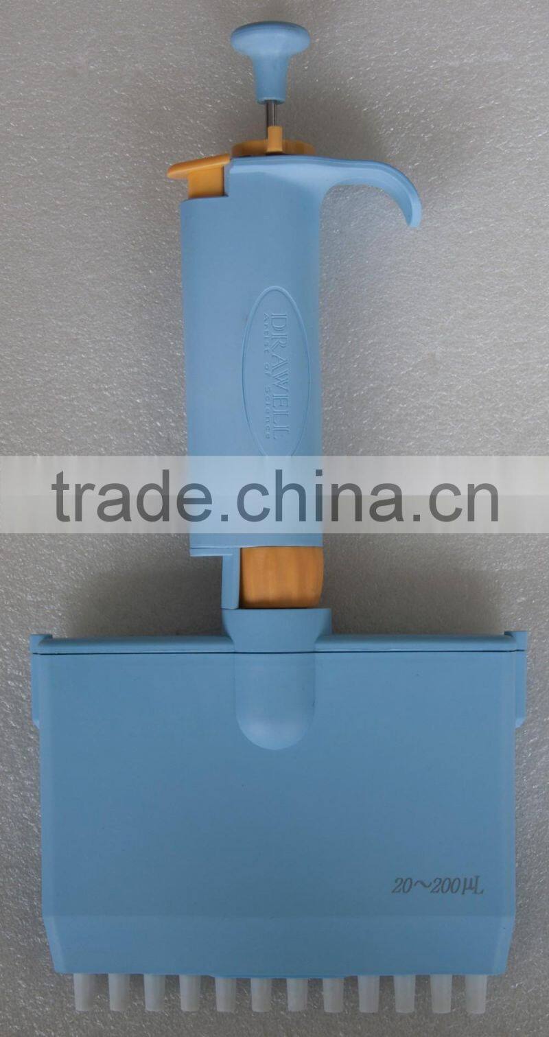 8 channel Adjustable laboratory pipettor