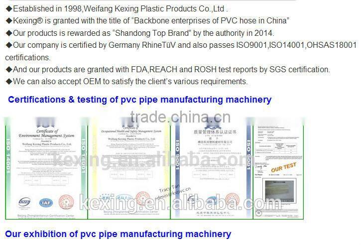 China PVC spiral reinforcement hose production line on sale PVC spiral reinforcement hose production line