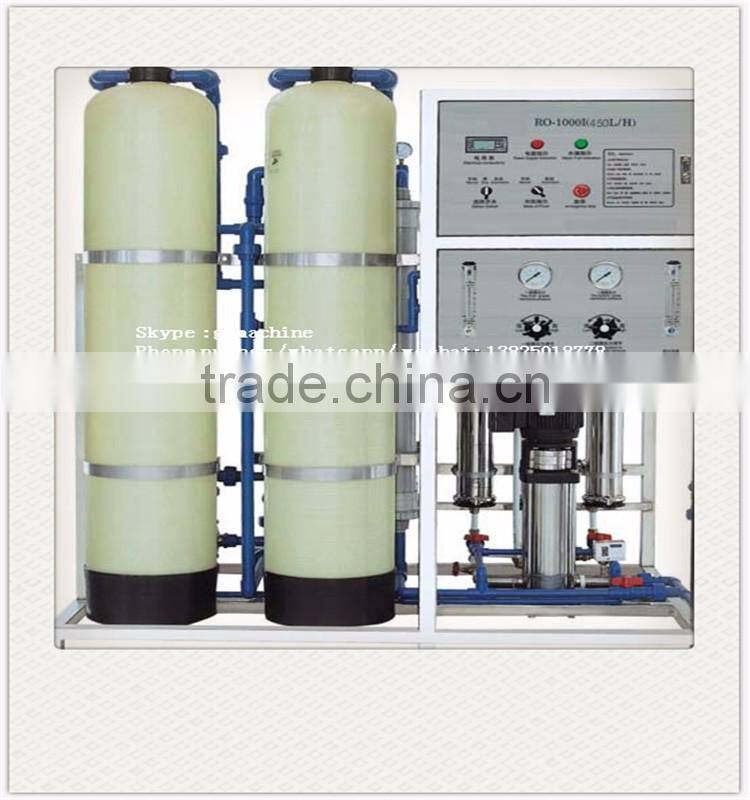 High efficiency RO pure water treatment plant / drinking water purifier