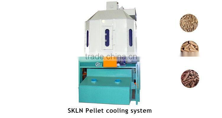 CE/ISO, SKLB series Counterflow pellet cooler for complete pellet line