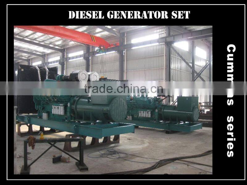 Silent diesel generator