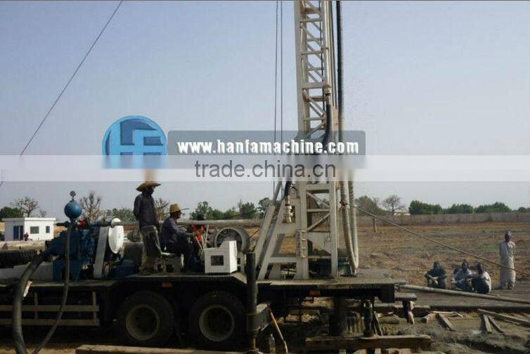 HFT350B truck water well drilling rig machine
